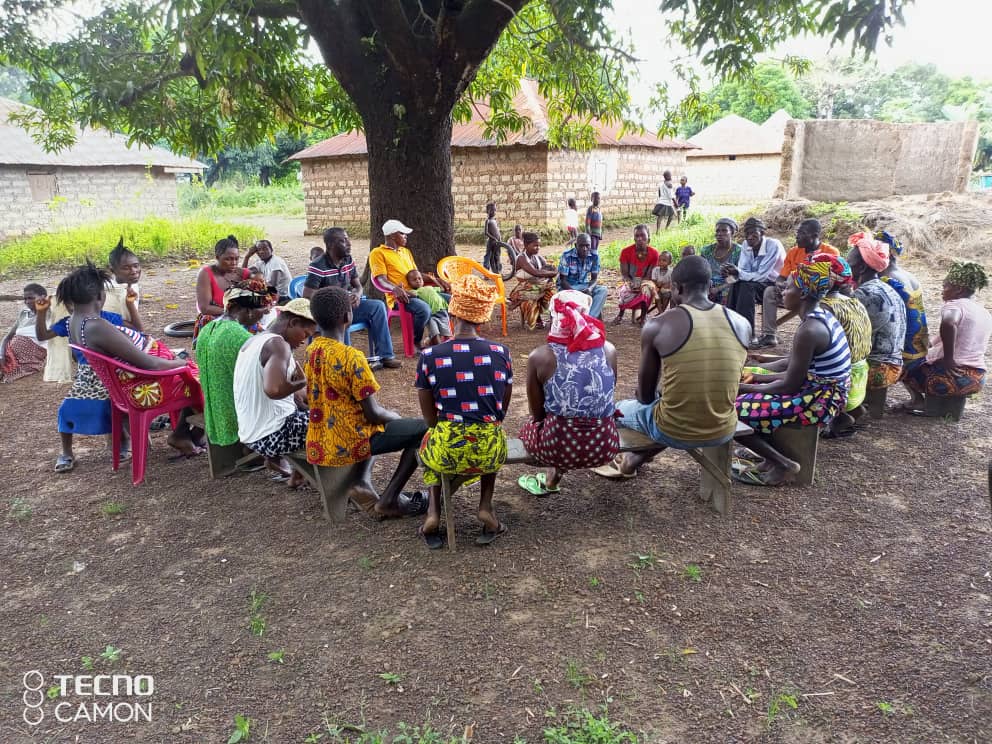 Green Scenery Organized Project Monitoring  Exercise in Bombali District