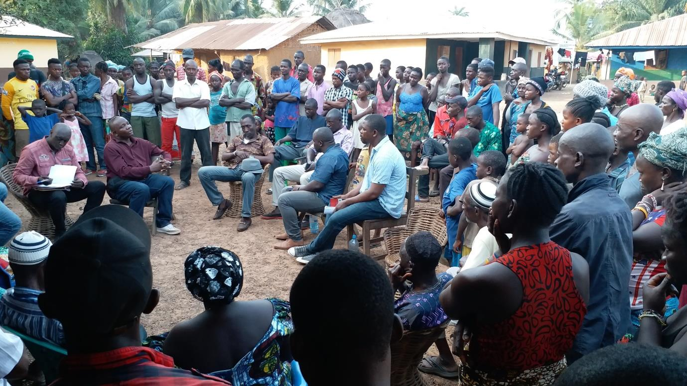 Fact finding mission on the Human Rights situation in Malen Chiefdom after the violent incidents in January 2019