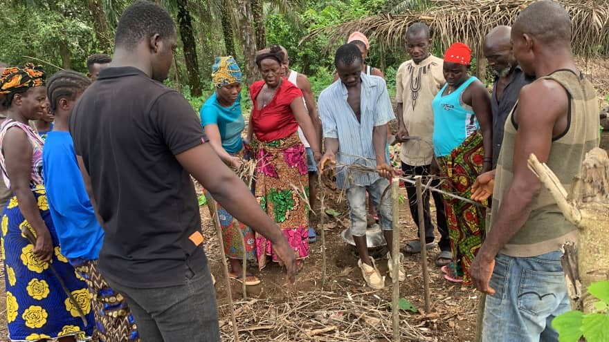 Green Scenery and Its Partners Provides Capacity Building Training for Project Participants in agroecology.