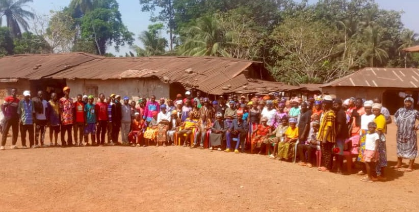 OSARA Mining Company Induced The Consent of Landowners in Yoni Mabanta Chiefdom,Tonkolili District